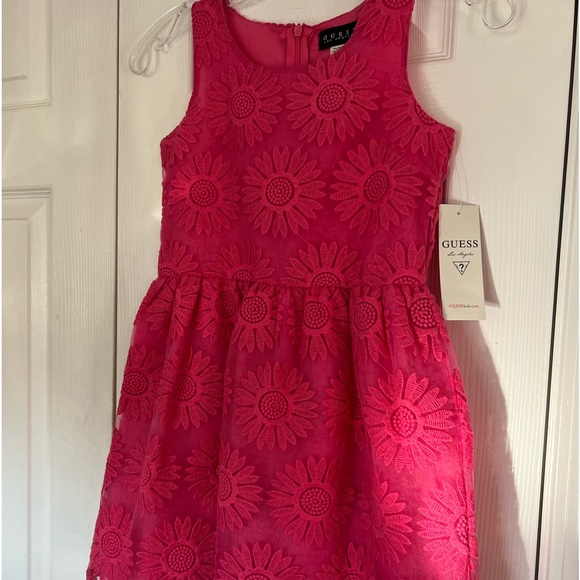 Guess Other - Beautiful Hot Pink Guess dress Girls size Medium 10-12